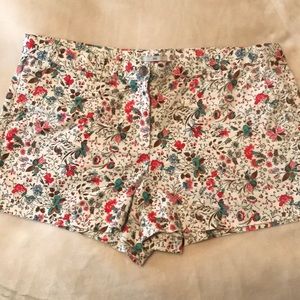 FLoral shorts from GAP. Size 16